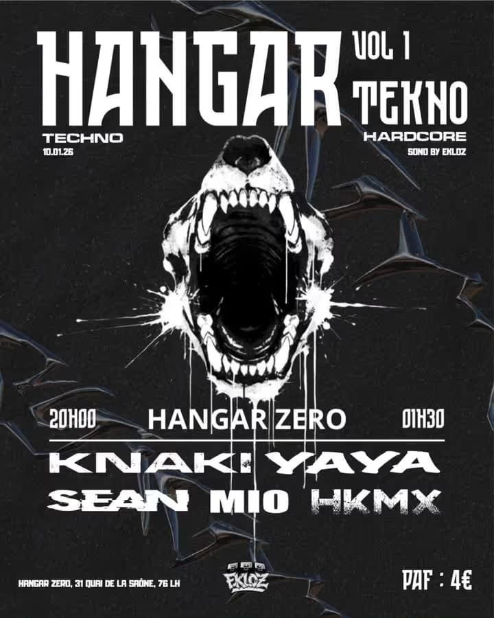⚙️ HANGAR TEKNO VOL 1 - EKLOZ 🚧