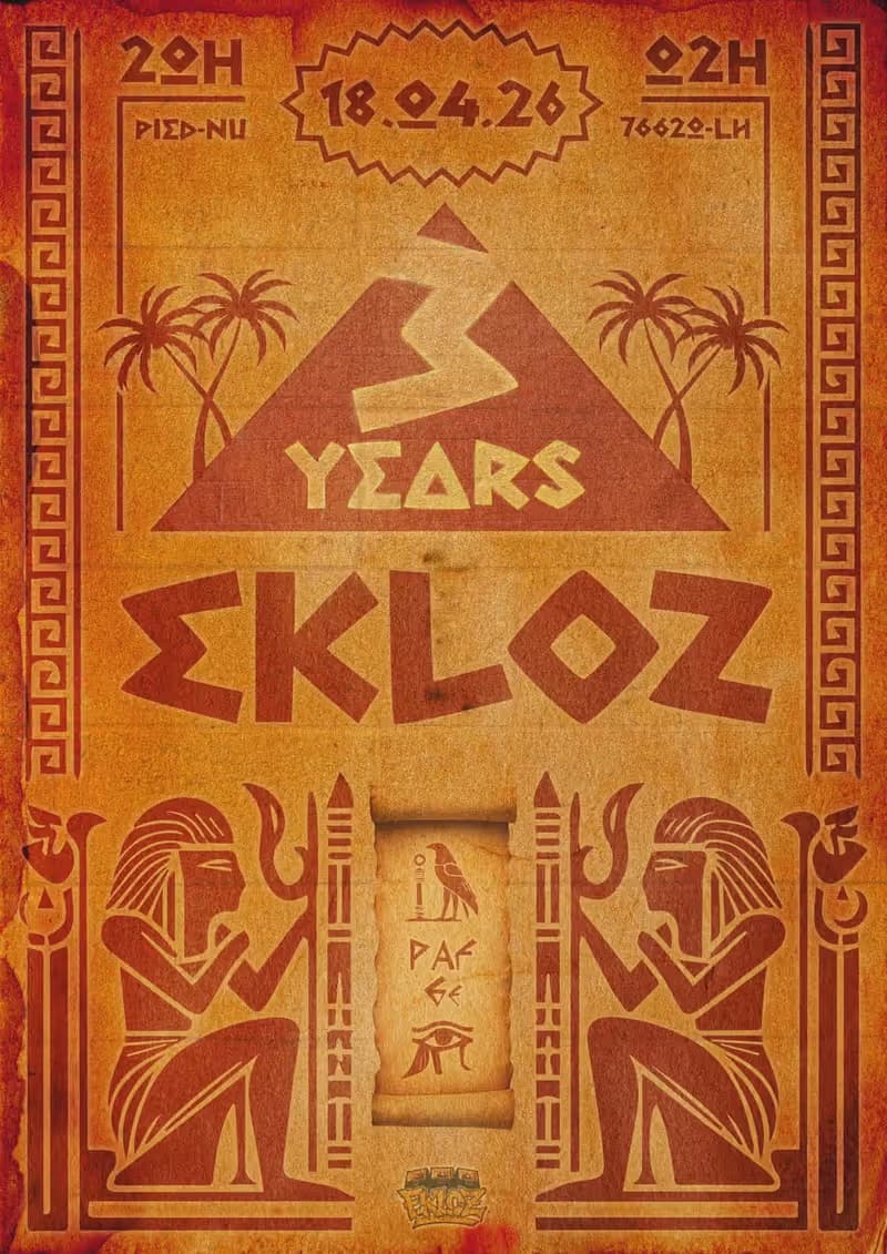 𓂀 EKLOZ — 3 YEARS ANNIVERSARY ☥